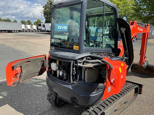 2017 kubota kx027-4 minigraafmachine - afbeelding 21 van  33