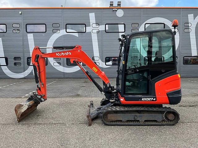 2017 kubota kx027-4 minigraafmachine - afbeelding 12 van  33