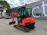 2017 kubota kx027-4 minigraafmachine - afbeelding 23 van  33