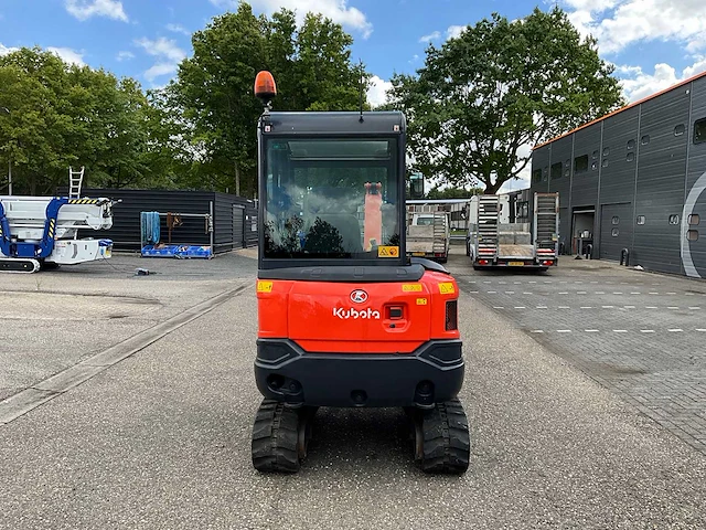 2017 kubota kx027-4 minigraafmachine - afbeelding 28 van  33