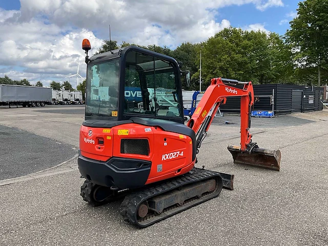 2017 kubota kx027-4 minigraafmachine - afbeelding 29 van  33