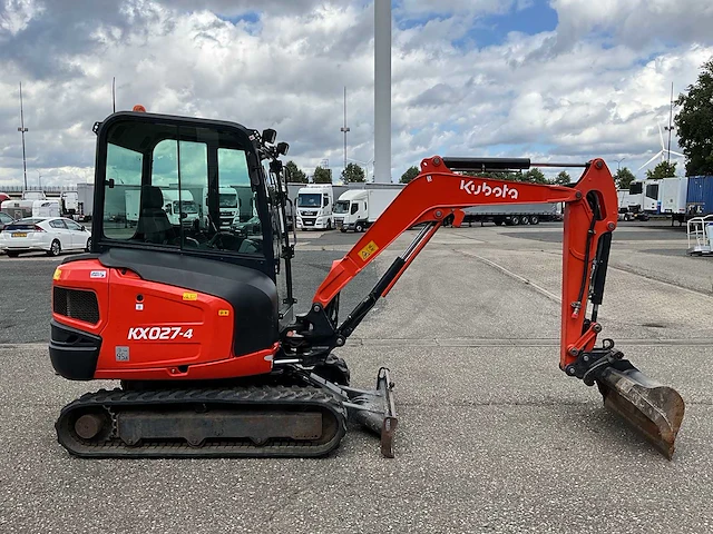 2017 kubota kx027-4 minigraafmachine - afbeelding 30 van  33