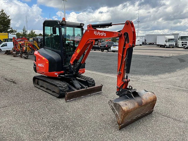 2017 kubota kx027-4 minigraafmachine - afbeelding 31 van  33