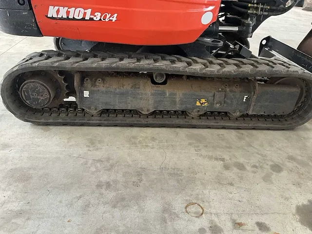 2017 kubota kx101-3 alpha 4 hi - minigraafmachine - afbeelding 4 van  40