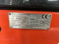 2017 kubota kx101-3 alpha 4 hi - minigraafmachine - afbeelding 33 van  40