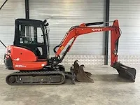 2017 kubota kx101-3 alpha 4 hi - minigraafmachine - afbeelding 37 van  40