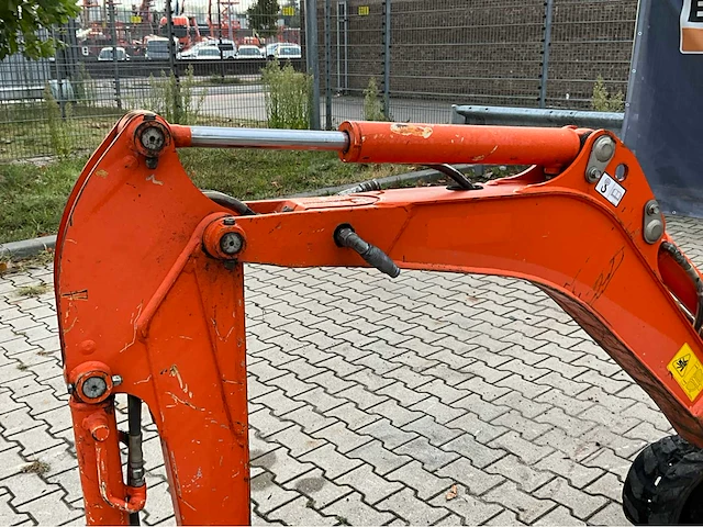 2017 kubota u10-3 mini graafmachine - afbeelding 8 van  37