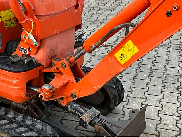 2017 kubota u10-3 mini graafmachine - afbeelding 10 van  37
