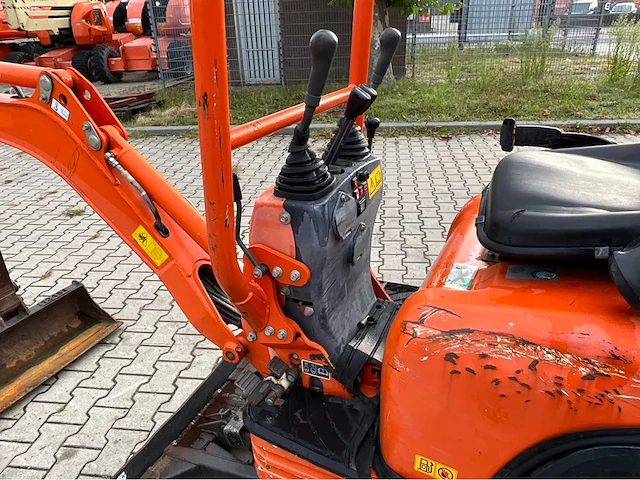 2017 kubota u10-3 mini graafmachine - afbeelding 18 van  37