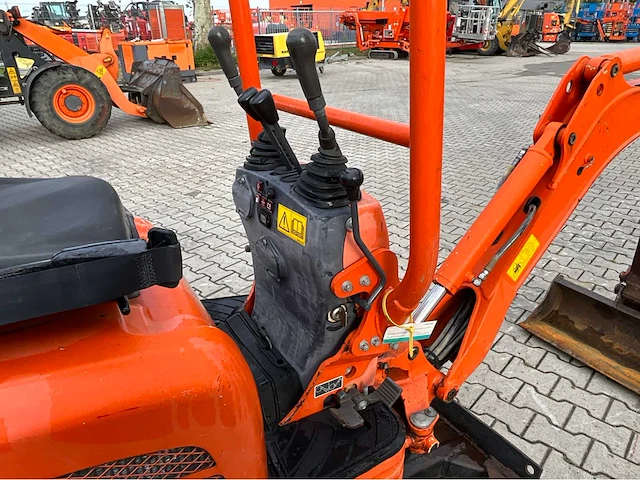 2017 kubota u10-3 mini graafmachine - afbeelding 19 van  37