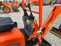 2017 kubota u10-3 mini graafmachine - afbeelding 19 van  37