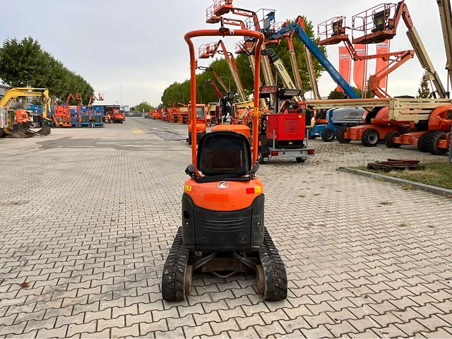 2017 kubota u10-3 mini graafmachine - afbeelding 34 van  37