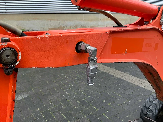 2017 kubota u10-3 minigraafmachine - afbeelding 3 van  32