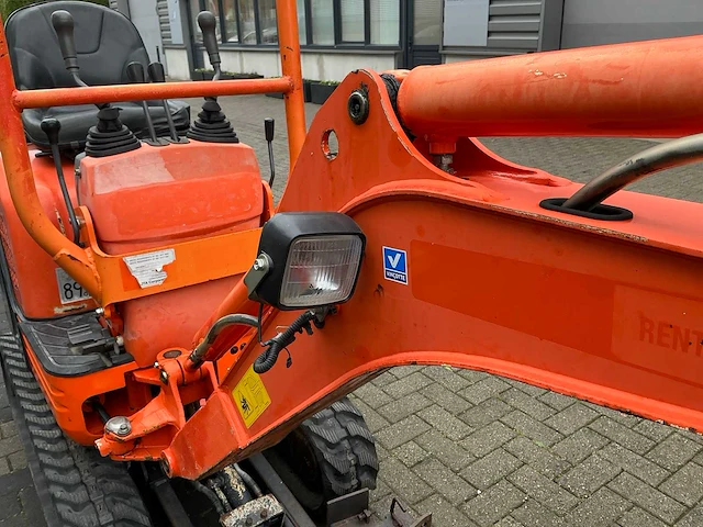 2017 kubota u10-3 minigraafmachine - afbeelding 4 van  32