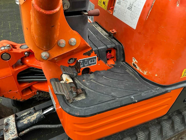 2017 kubota u10-3 minigraafmachine - afbeelding 13 van  32