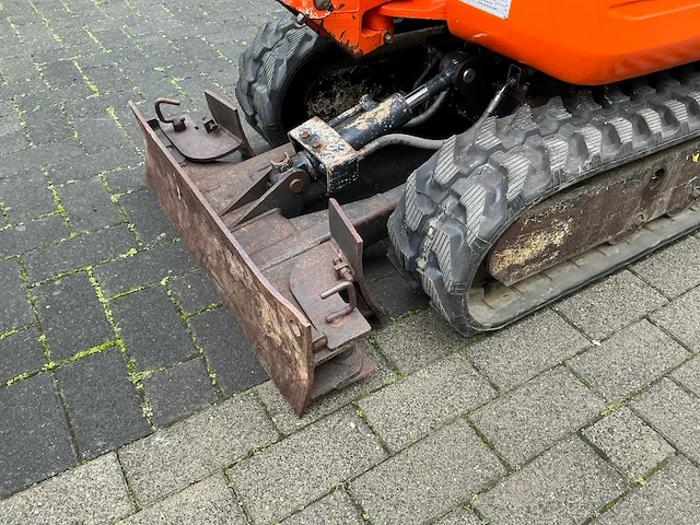 2017 kubota u10-3 minigraafmachine - afbeelding 16 van  32