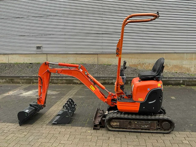 2017 kubota u10-3 minigraafmachine - afbeelding 12 van  32