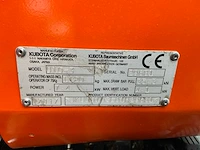 2017 kubota u10-3 minigraafmachine - afbeelding 25 van  32