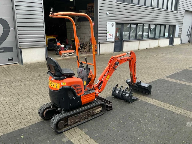 2017 kubota u10-3 minigraafmachine - afbeelding 27 van  32