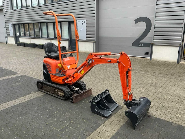 2017 kubota u10-3 minigraafmachine - afbeelding 28 van  32