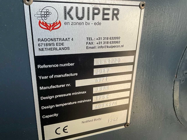 2017 kuiper ke-1220 stoominstallatie - afbeelding 7 van  9