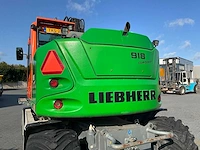 2017 liebherr 918 compact litronic banden graafmachine - afbeelding 18 van  54
