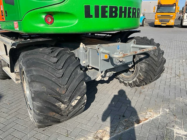 2017 liebherr 918 compact litronic banden graafmachine - afbeelding 19 van  54