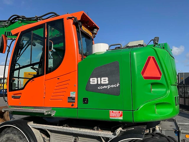 2017 liebherr 918 compact litronic banden graafmachine - afbeelding 21 van  54