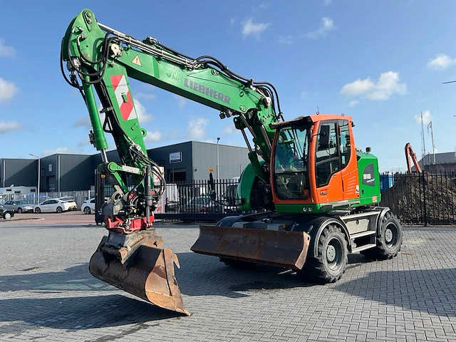 2017 liebherr 918 compact litronic banden graafmachine - afbeelding 12 van  54