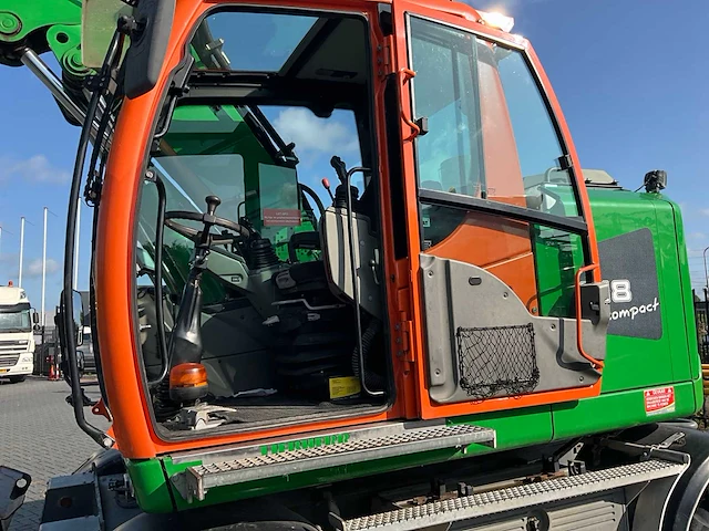2017 liebherr 918 compact litronic banden graafmachine - afbeelding 26 van  54