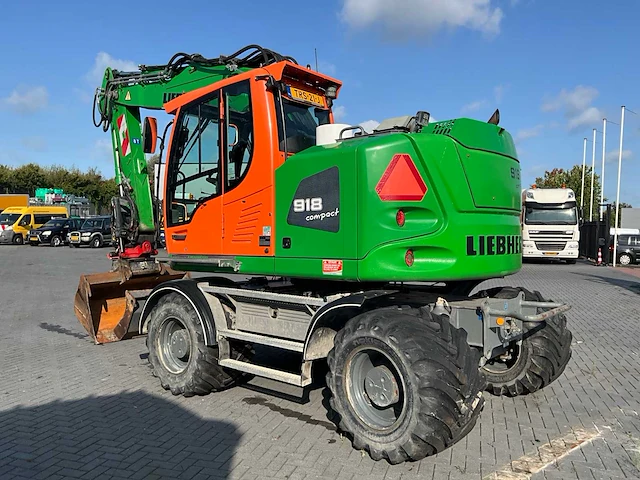 2017 liebherr 918 compact litronic banden graafmachine - afbeelding 34 van  54