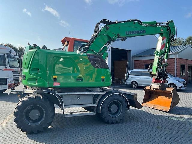 2017 liebherr 918 compact litronic banden graafmachine - afbeelding 52 van  54