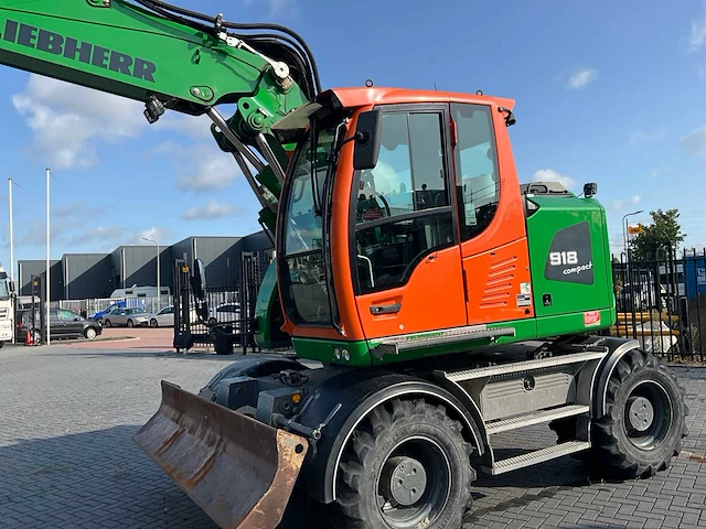 2017 liebherr 918 compact litronic banden graafmachine - afbeelding 54 van  54