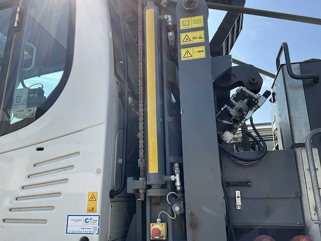 2017 liebherr a920 litronic banden graafmachine - afbeelding 2 van  43