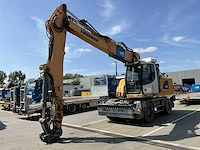 2017 liebherr a920 litronic banden graafmachine
