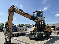 2017 liebherr a920 litronic banden graafmachine - afbeelding 12 van  43