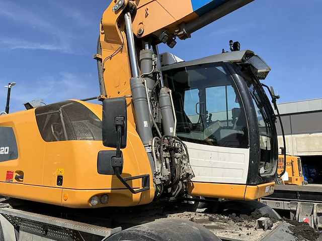2017 liebherr a920 litronic banden graafmachine - afbeelding 29 van  43
