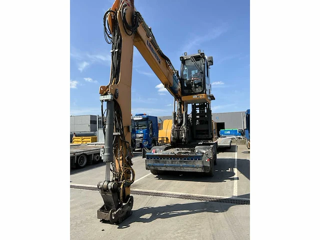 2017 liebherr a920 litronic banden graafmachine - afbeelding 23 van  43