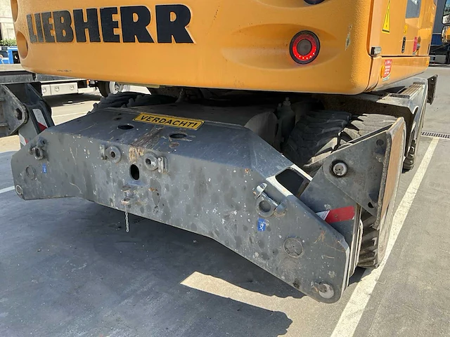 2017 liebherr a920 litronic banden graafmachine - afbeelding 36 van  43