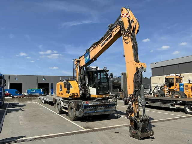 2017 liebherr a920 litronic banden graafmachine - afbeelding 39 van  43