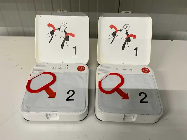 2017 lifepak cr2 defibrillator (2x) - afbeelding 2 van  3