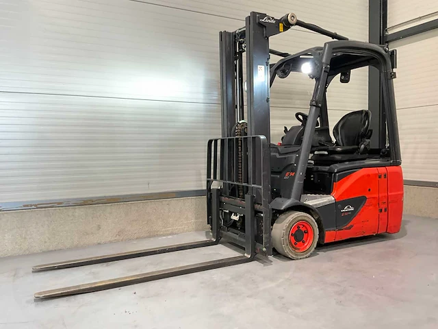 2017 linde e14-02 vorkheftruck - afbeelding 1 van  15