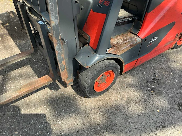 2017 linde e16ph-02 vorkheftruck - afbeelding 2 van  21
