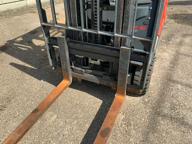 2017 linde e16ph-02 vorkheftruck - afbeelding 14 van  16