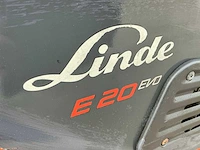 2017 linde e20ph-02 vorkheftruck - afbeelding 2 van  15