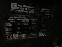 2017 linde e30hl 3000kg vorkheftruck bomvol met opties - afbeelding 15 van  22