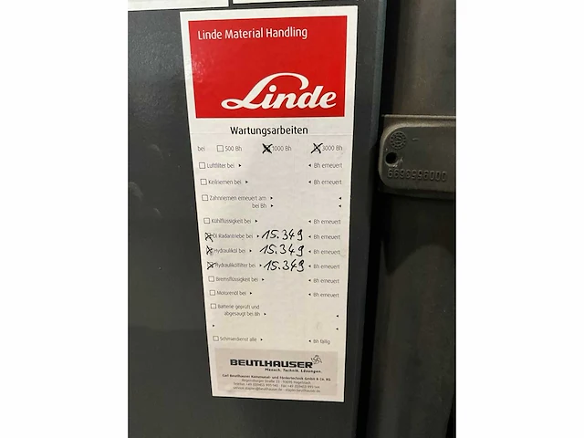 2017 linde e30hl 3000kg vorkheftruck bomvol met opties - afbeelding 16 van  29