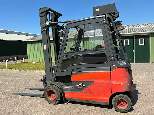 2017 linde e35 vorkheftruck - afbeelding 15 van  16