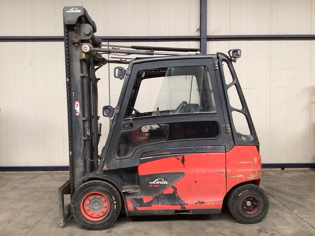 2017 linde e45h/600hl vorkheftruck - afbeelding 9 van  13