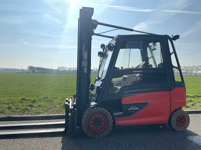 2017 linde e50hl 5000kg vorkheftruck bomvol met opties - afbeelding 12 van  27